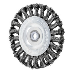 4IN STANDARD TWIST KNOT WHEEL .020 CS