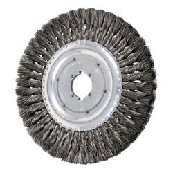 8IN STANDARD TWIST KNOT WHEEL .014 CS