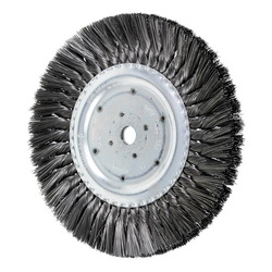 8IN STD TWIST KNOT WHEEL - LONG FLAG