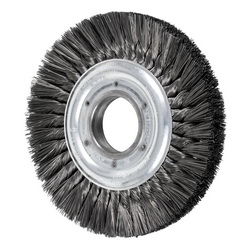 8IN KNOT WHEEL BRUSH - DOUBLE ROW .016