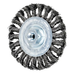 4IN STANDARD TWIST KNOT WHEEL .020 CS