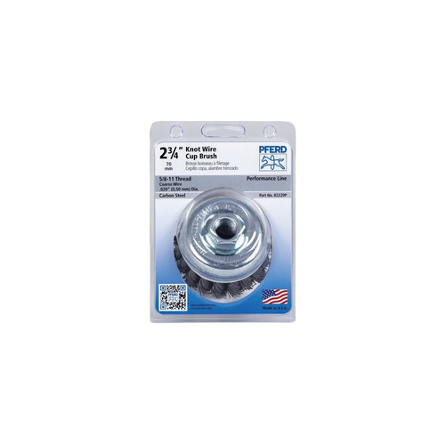 POP 2-3/4 KNOT WIRE CUP BRUSH .020 CS