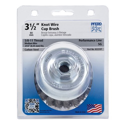 POP 3-1/2 KNOT WIRE CUP BRUSH .014 CS