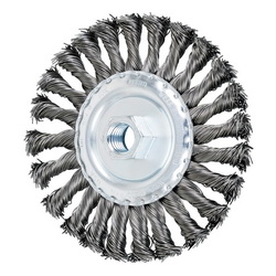 5IN STANDARD TWIST KNOT WHEEL .020 CS