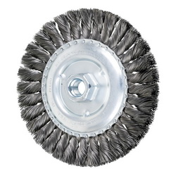 6IN STANDARD TWIST KNOT WHEEL .014 CS