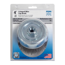 POP 4IN CRIMPED WIRE CUP BRUSH .014 CS