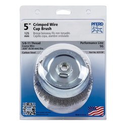 POP 5IN CRIMPED WIRE CUP BRUSH .020 CS