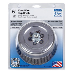POP 6IN KNOT WIRE CUP BRUSH .023 CS