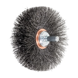 3IN CRIMPED MTD WIRE WHEEL BRUSH .008 CS