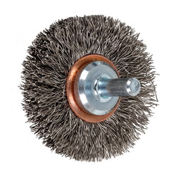 2IN CRIMPED SHANK MTD WHEEL BRUSH .012