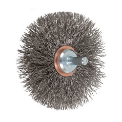 3IN CRIMPED WIRE WHEEL BRUSH .014 SS