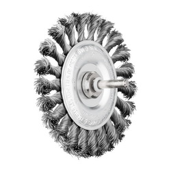 4IN SHANK MTD KNOT WHEEL BRUSH .014 CS