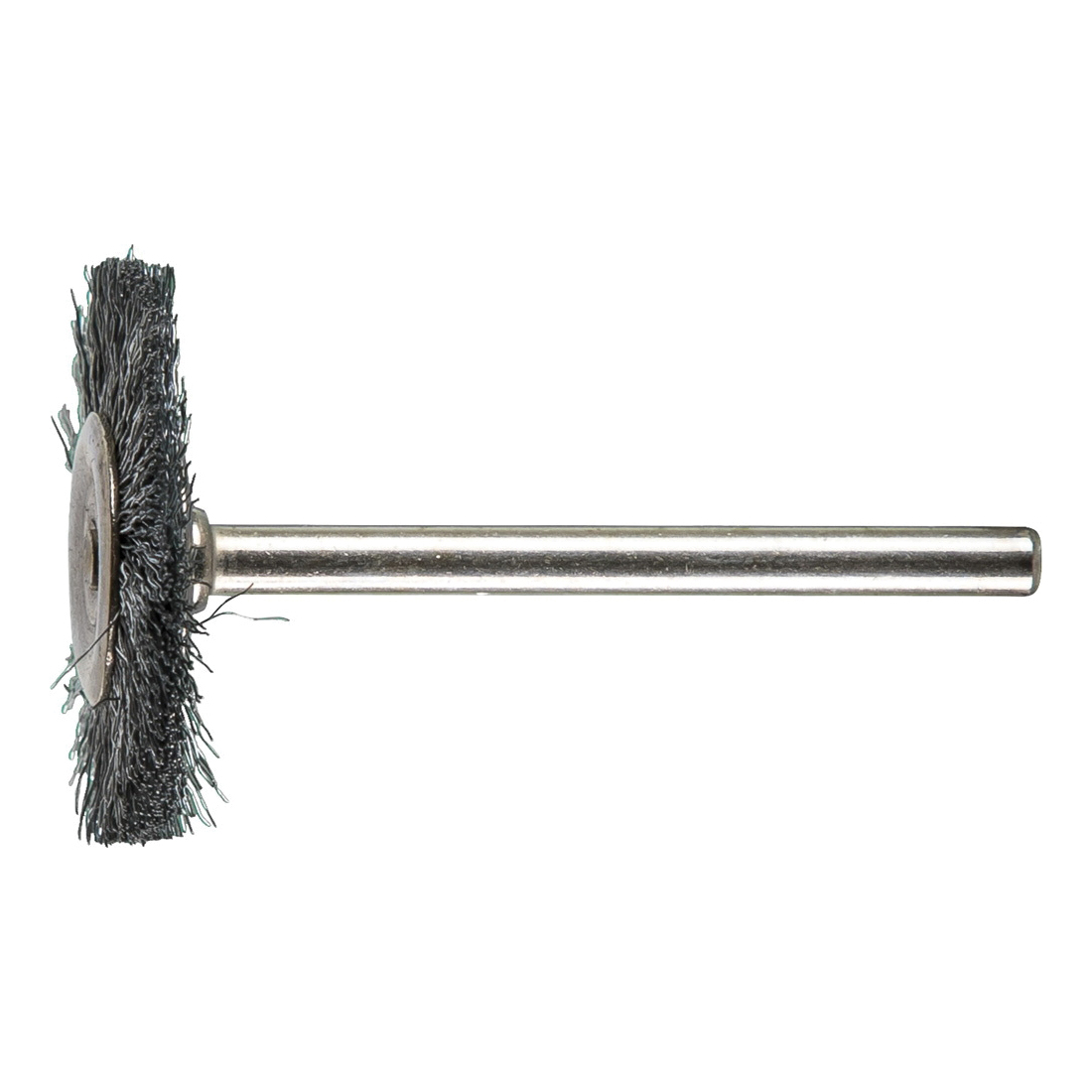 1IN MINIATURE MTD WHEEL BRUSH .005 CS