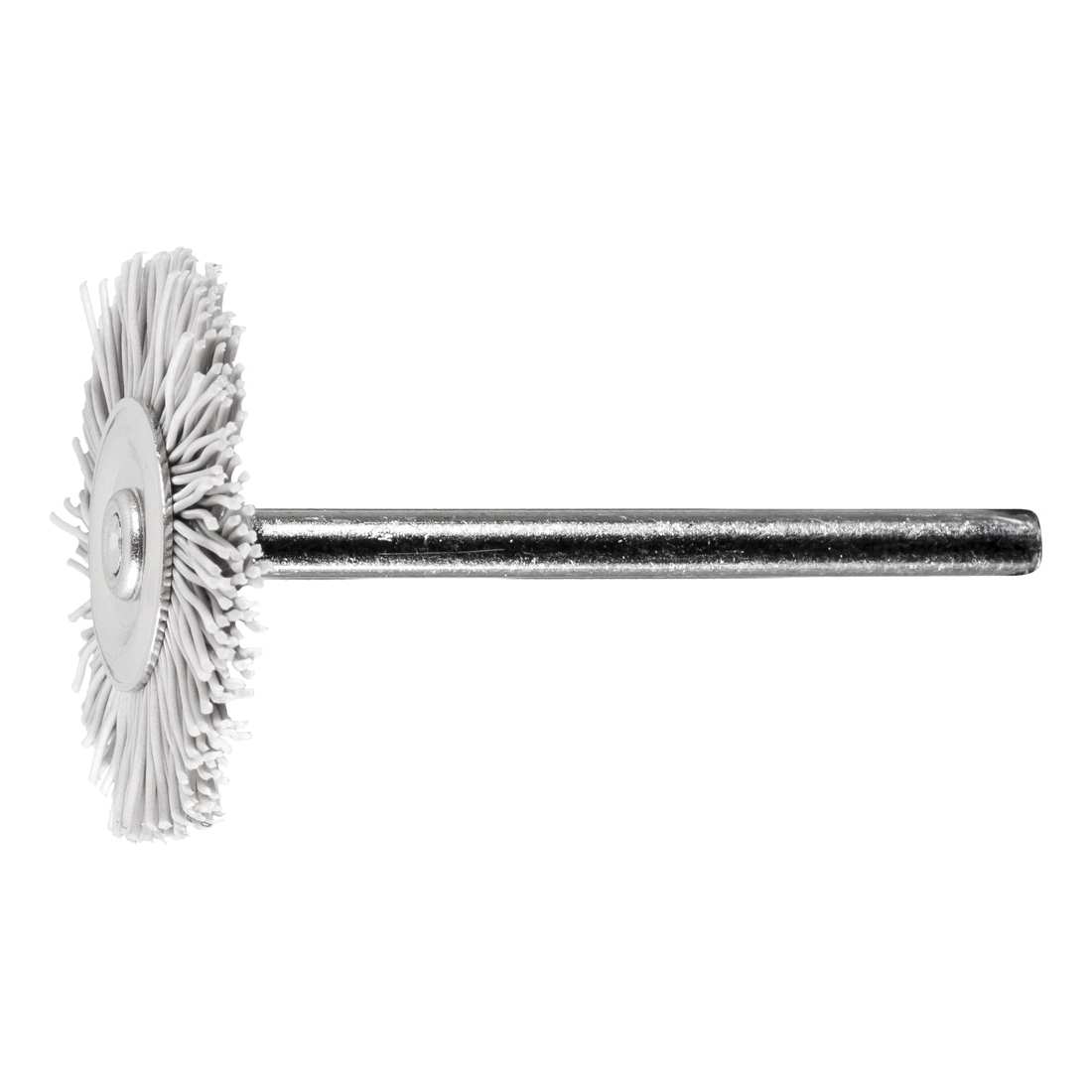 1IN M-BRAD MINIATURE MTD WHEEL BRUSH