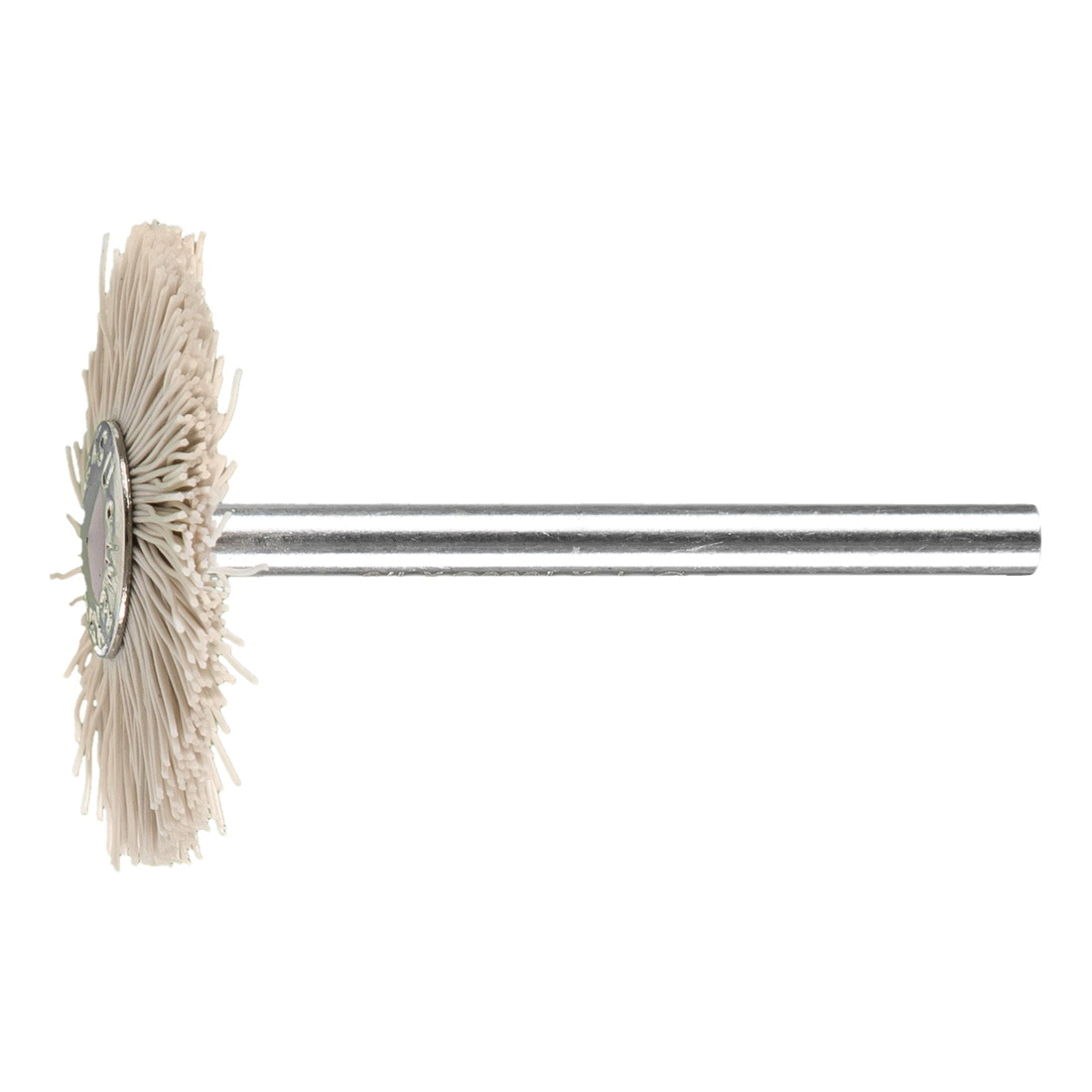 1IN M-BRAD MINIATURE MTD WHEEL BRUSH
