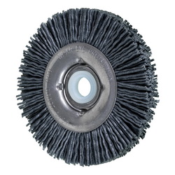 3IN M-BRAD NF WHEEL BRUSH 1/2-3/8AH,