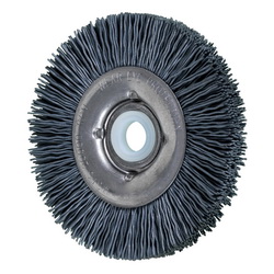 3IN M-BRAD NF WHEEL BRUSH 1/2-3/8AH,