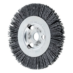 4IN M-BRAD NFHD WHEEL BRUSH 5/8-1/2AH,