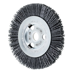4IN M-BRAD NFHD WHEEL BRUSH 5/8-1/2AH,