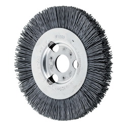 4IN M-BRAD NFHD WHEEL BRUSH 5/8-1/2AH,