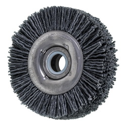 3IN M-BRAD WF WHEEL BRUSH 5/8AH, .040