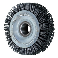 3IN M-BRAD WF WHEEL BRUSH 5/8AH, .040