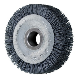 3IN M-BRAD WF WHEEL BRUSH 5/8AH, .022