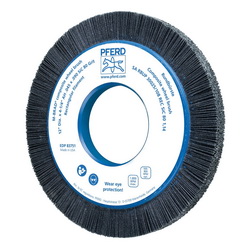 12IN M-BRAD COMPOSITE WHL BRUSH - 4-1/4