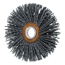 3IN M-BRAD TUBE CENTER WHEEL 1/2AH, .040