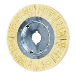 8IN NARROW FACE WHEEL BRUSH TAMPICO