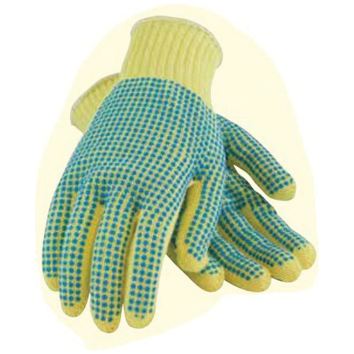 LG YEL 100% KEVLAR GLOVE, PVC