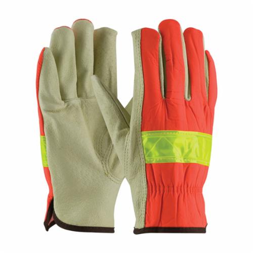 HI VISIBILITY LEATHER GLOVE