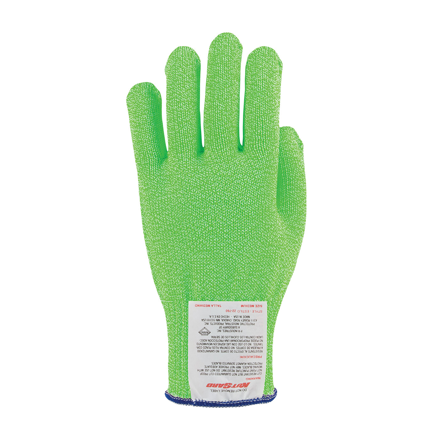LG LIME SS WIRE CORE & DYNEEMA GLOVE