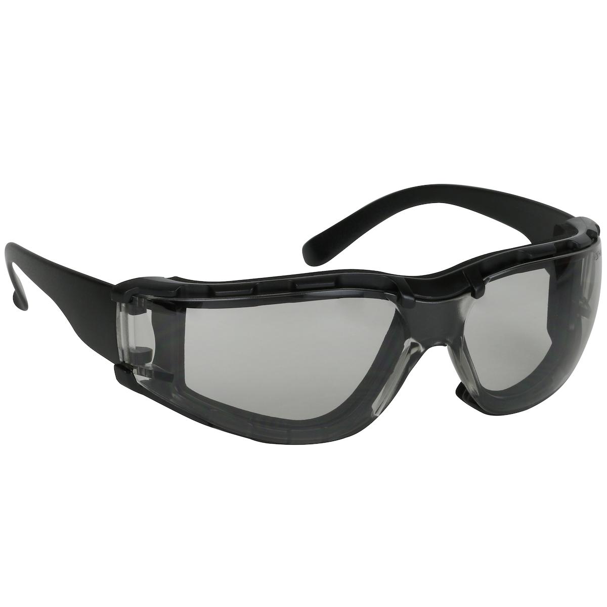 OS Z11SM FOAM SAFETY GLASSES, LT GRY