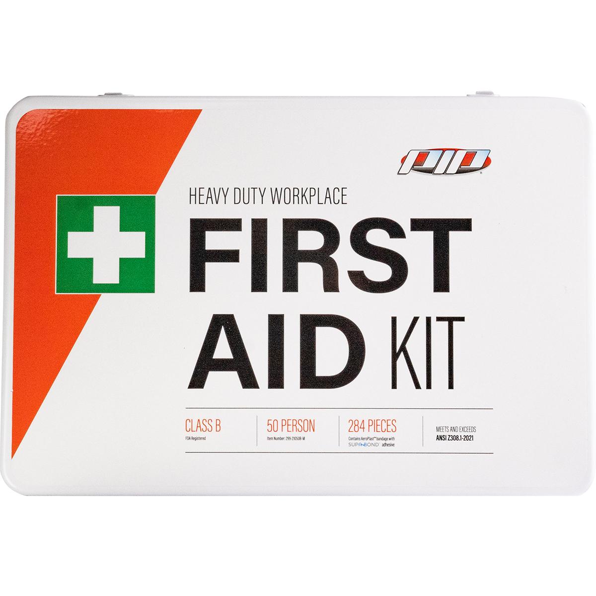 WHT ANSI CLASSB METAL FIRST AID KIT -