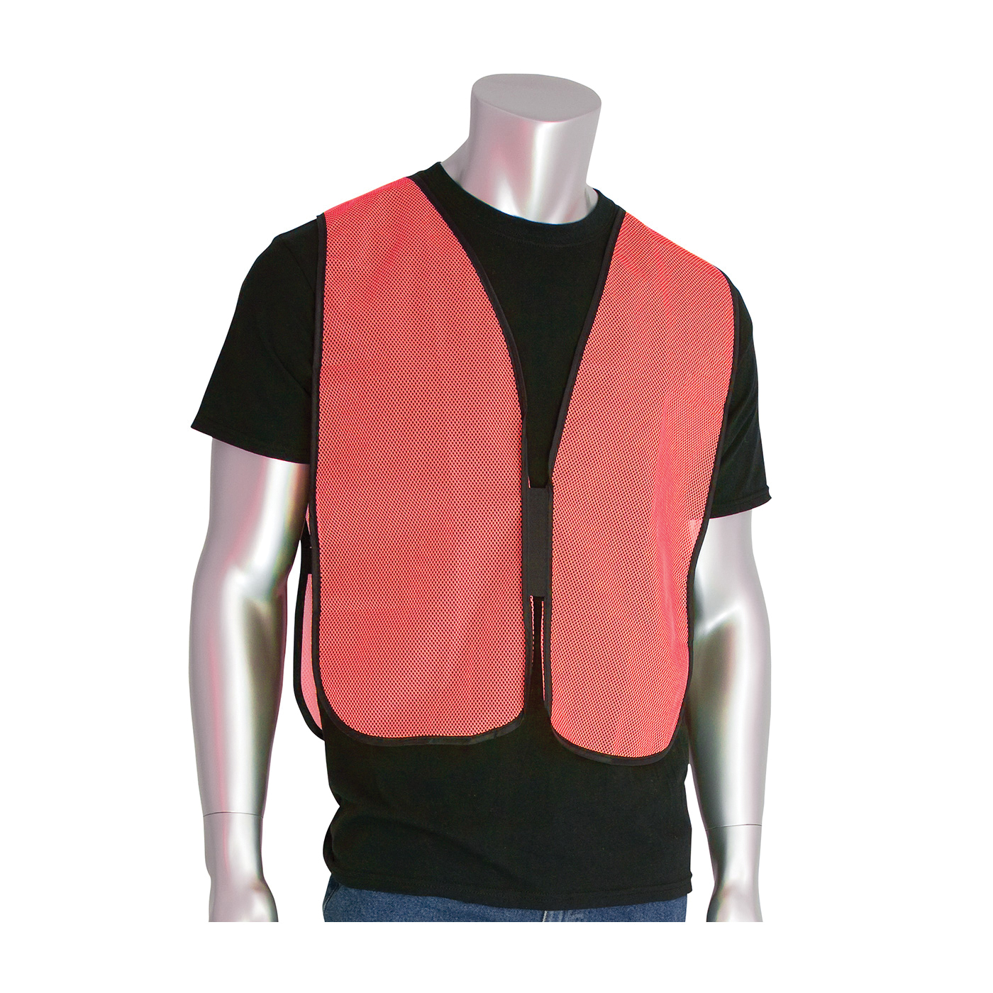 ONESIZE HI-VIS ORG NON-ANSI MESH VEST