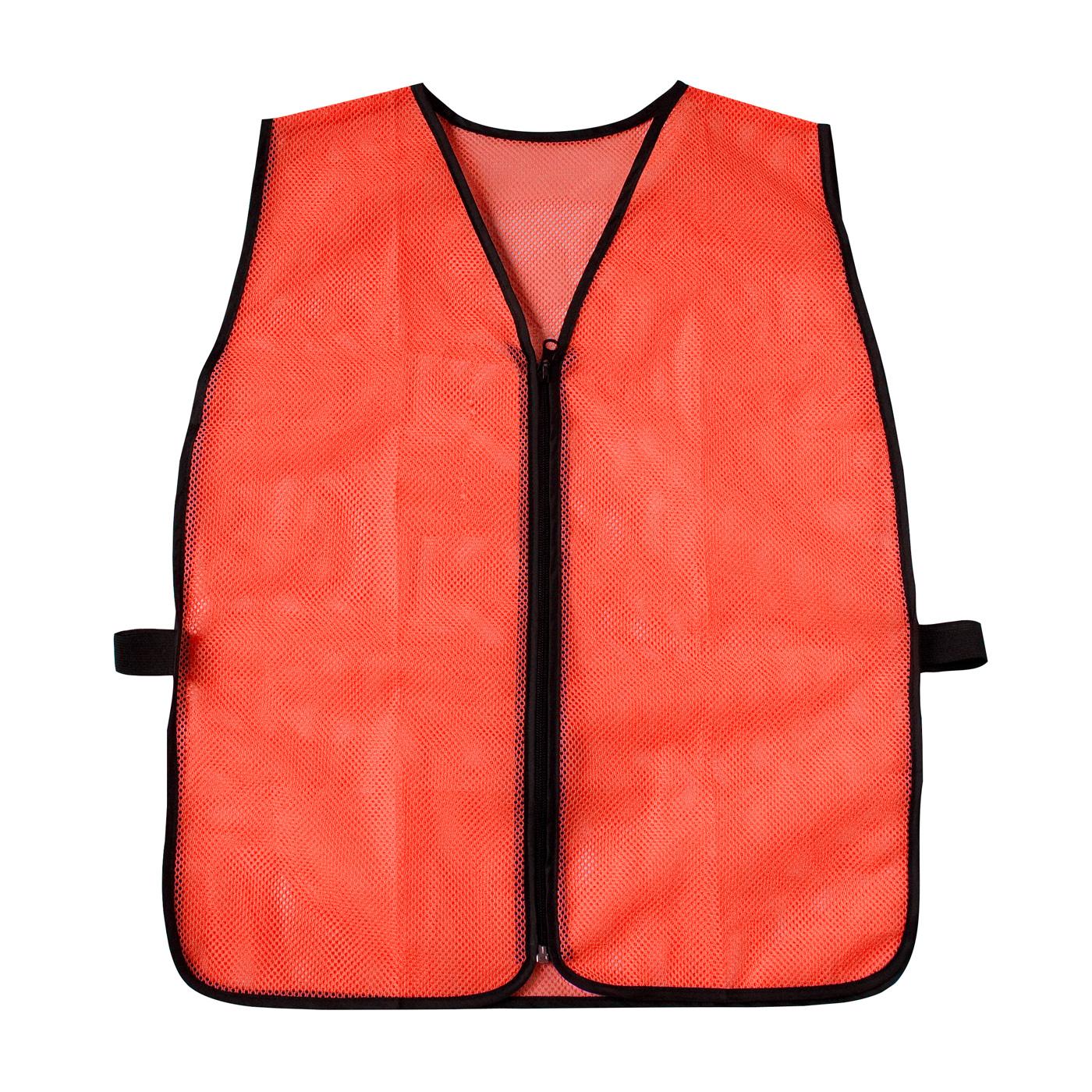 OS HI-VIS ORG NON-ANSI MESH SAFETY VEST,