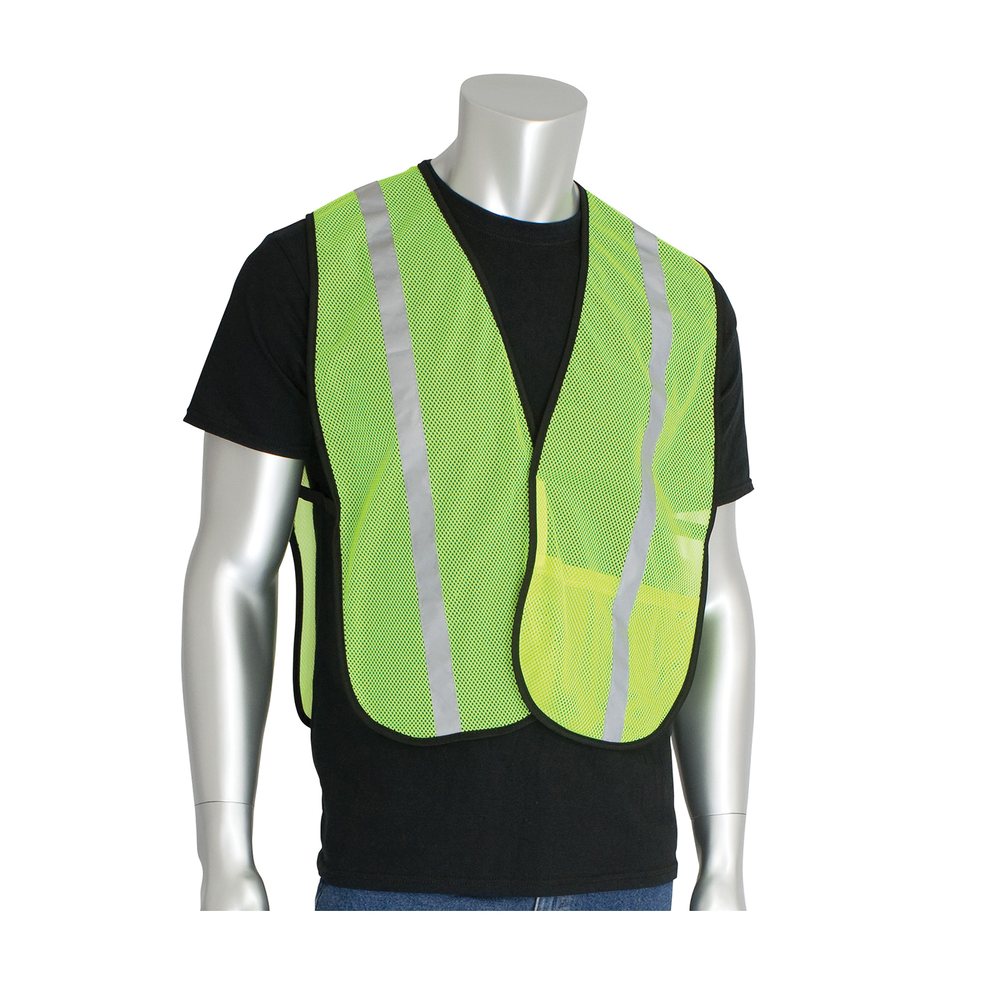 ONESIZE HI-VIS YEL NON-ANSI MESH VEST