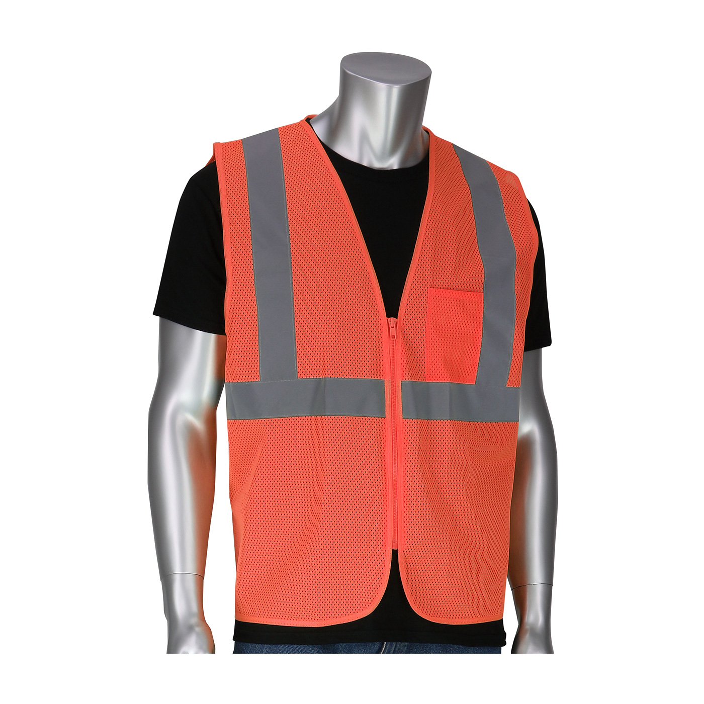 2XL/3XL HI-VIS ORG TY-R VALUE MESH VEST