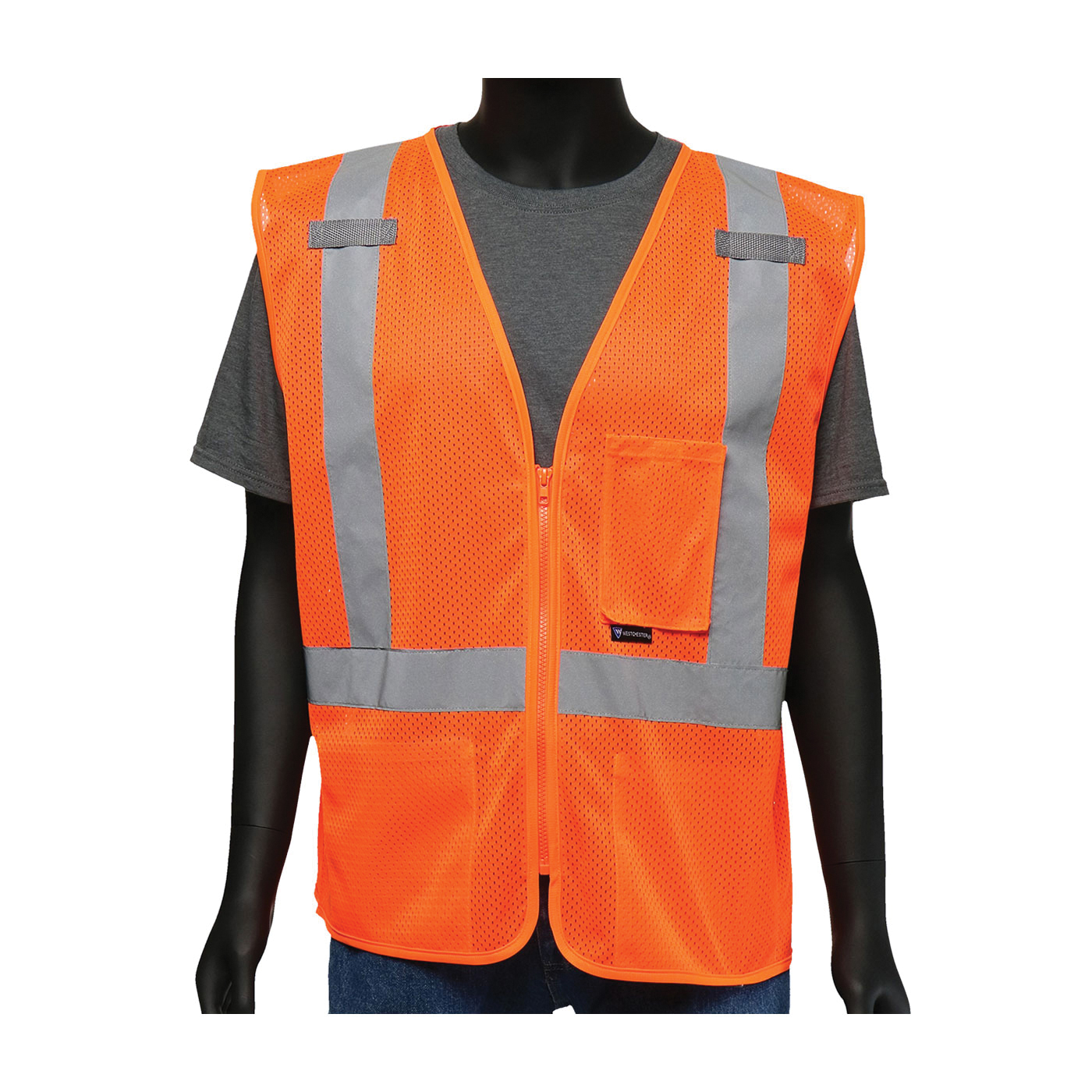2XL TYPE-R CLASS2 MESH VEST, 3 POCKET,