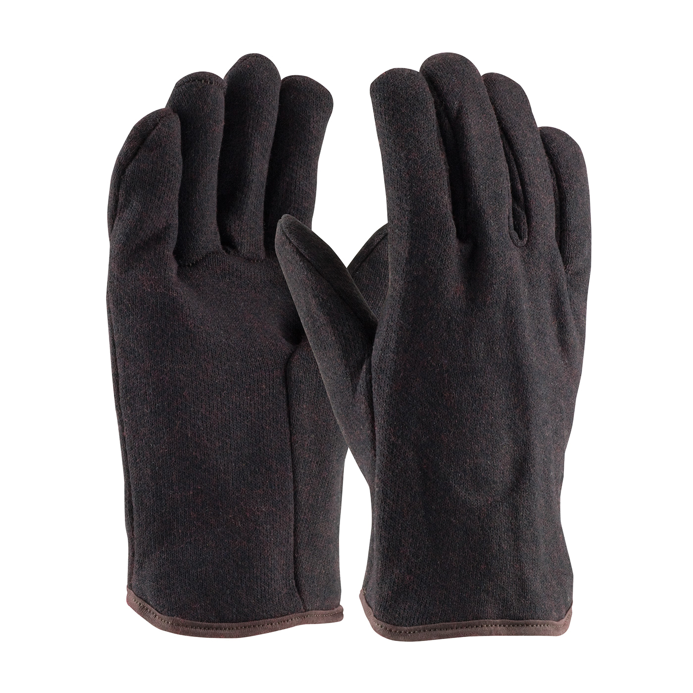 JERSEY GLOVE BROWN HEAVY WEIGHT