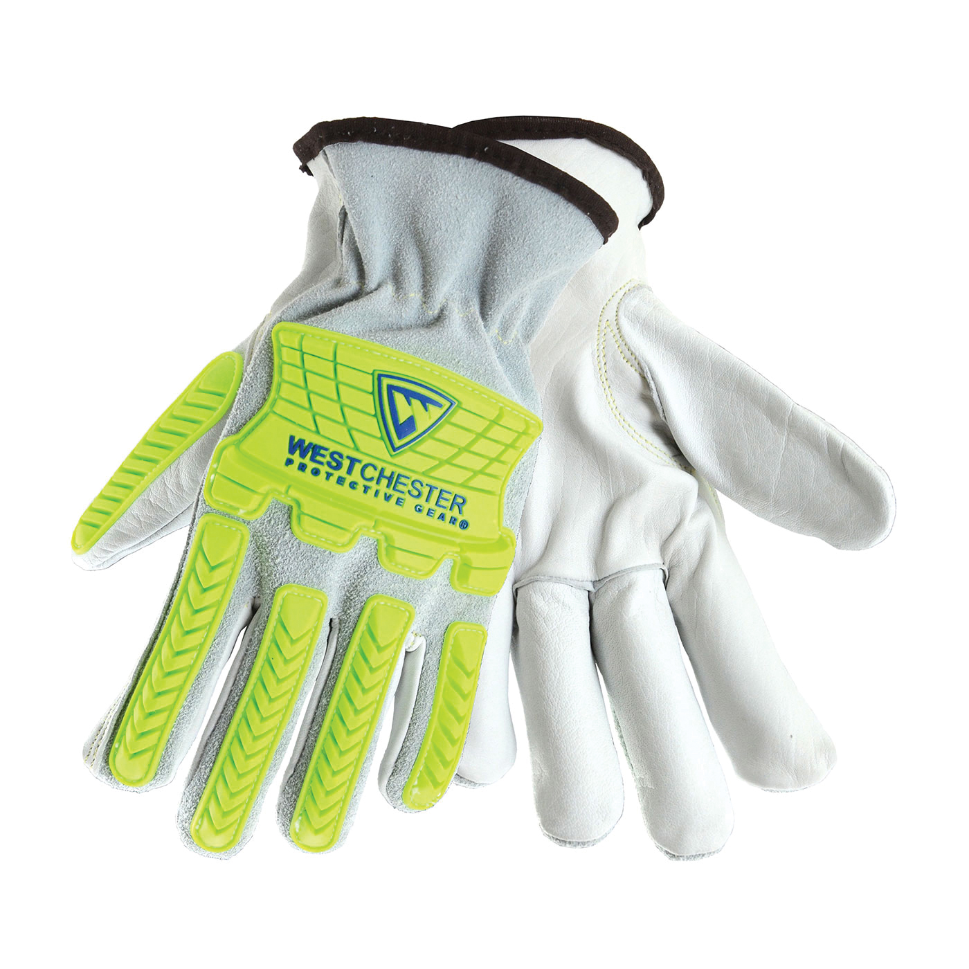 3XL NAT COWHIDE LEATHER PALM GLOVE SPLIT