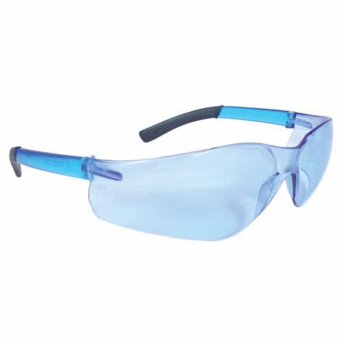 LT BL SAFETY GLASSES w/ LT BL FRAME