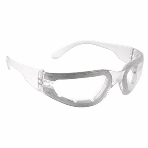 LT BL SAFETY GLASSES w/ LT BL FRAME