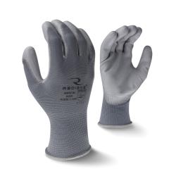 2XL GRY POLY/PU COATED GLOVE