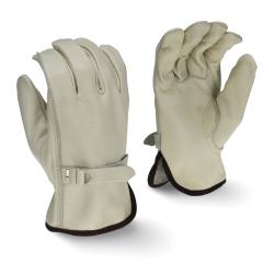 2XL GRY STD GRAIN COW DRIVER GLOVE