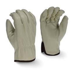 2XL GRY COW LEATHER DRIVER GLOVE
