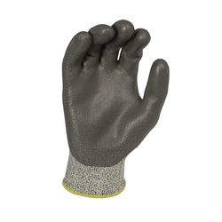 SM GRY HPPE/PU AXIS A2 CUT GLOVE