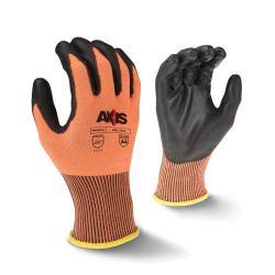 SM HI-VIS ORG HIGH TENACITY NYL/PU GLOVE