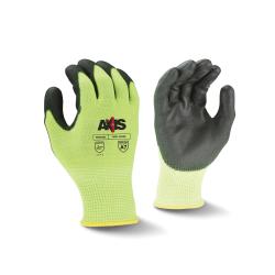 XSM HI-VIS LIME HPPE/PU AXIS A8 GLOVE